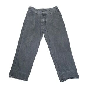 Vintage Marithé & François Girbaud Jeans Men's 38x32 Faded Black Hong Kong Y2K